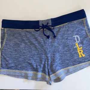 Disneyland Disney Parks DLR 1955 Raw Exposed Stitch Edged Shorts.